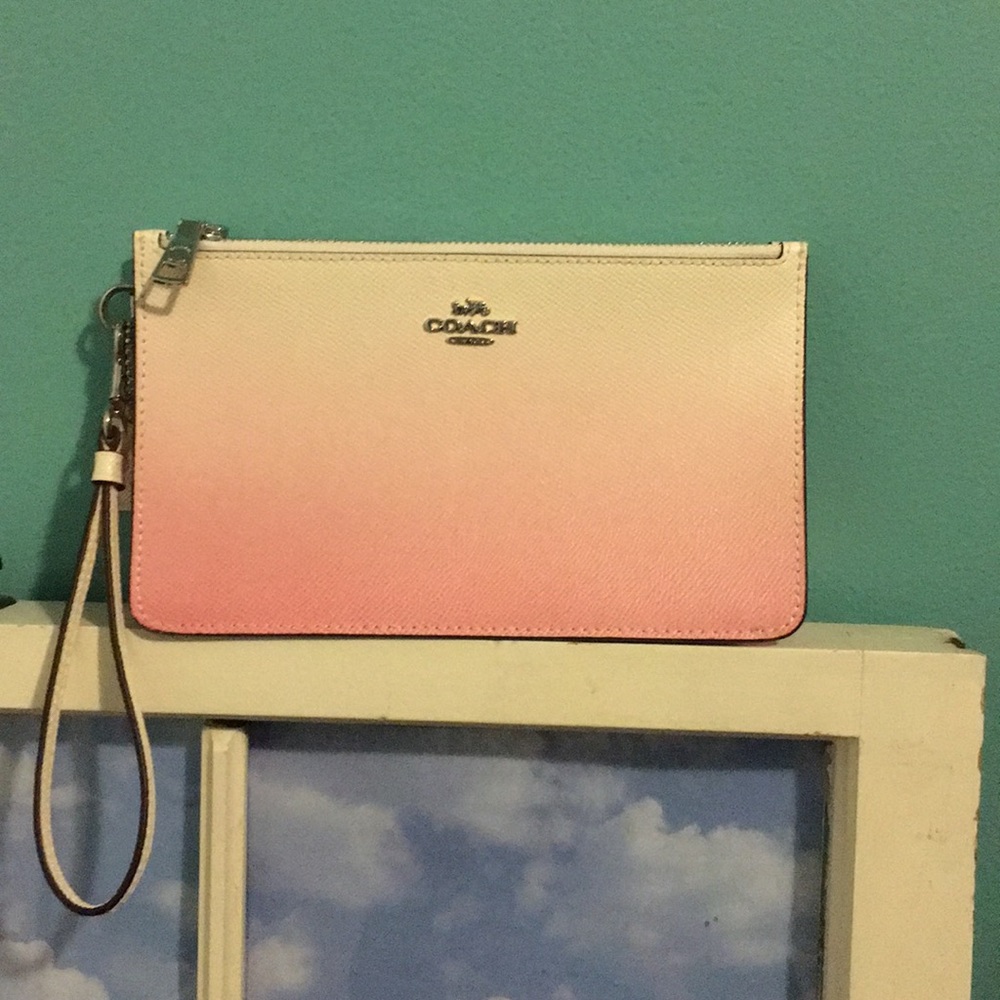 Coach Ombré wristlet